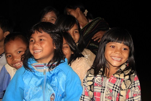 Trẻ em các dân tộc tại Tây Nguyên