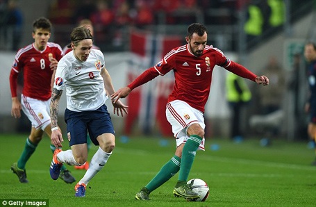 Vượt qua Na Uy, Hungary giành vé dự Euro 2016 - 1 Hungary vượt qua Na Uy để giành vé dự Euro 2016