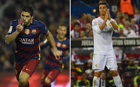 Barcelona: Ba cây chụm lại hạ gục… C.Ronaldo - 1 Suarez đang thắng thế trước C.Ronaldo trong cuộc đua Vua phá lưới La Liga
