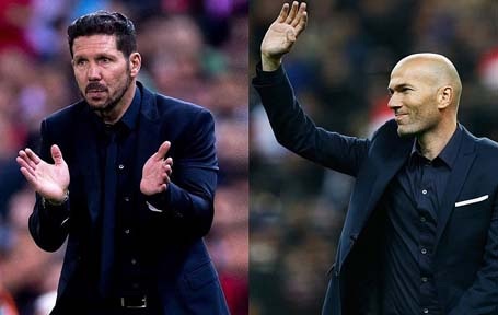 Zidane và Simeone nói gì trước thời khắc lịch sử? - 1 Zidane và Diego Simeone đều quyết tâm chiến thắng