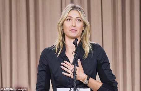 “Búp bê” Maria Sharapova chính thức lĩnh án cấm thi đấu 2 năm - 1 Maria Sharapova chính thức bị cấm thi đấu 2 năm