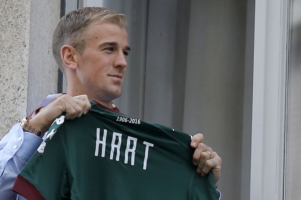 Thủ thành Joe Hart ra mắt CLB mới Torino - 1 Joe Hart ra mắt CĐV Torino