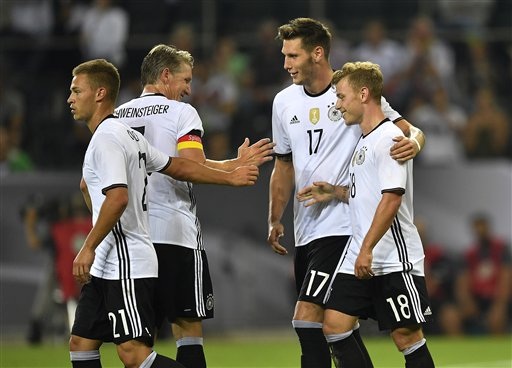 Đội tuyển Đức giành chiến thắng trong trận đấu với Phần Lan
