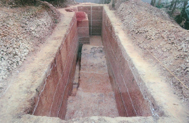 Khai quật Ụ hỏa hồi Thành Nội ở Cổ Loa