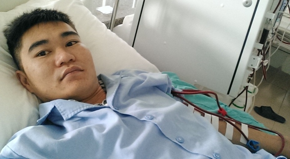 Gian nan hành trình tìm lại sự sống của tài năng trẻ bị suy thận - 3 Trường đang chạy thận tại BV Trung ương Huế