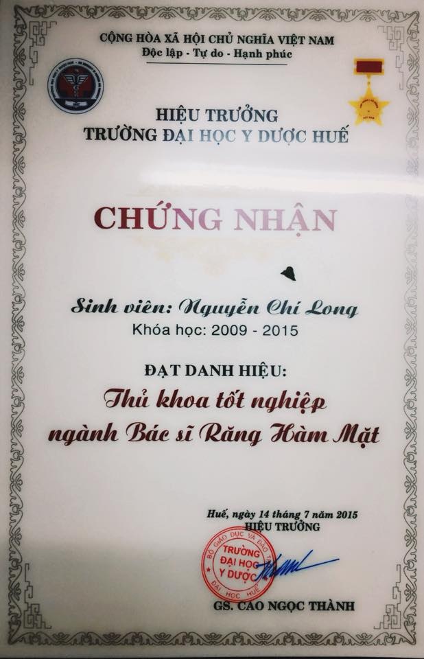 Thành tích ‘‘khủng’’ của 9X xứ Huế 3 lần gặp Tổng thống Obama - 8 Danh hiệu tốt nghiệp Thủ khoa mà Chí Long vừa xuất sắc đạt được
