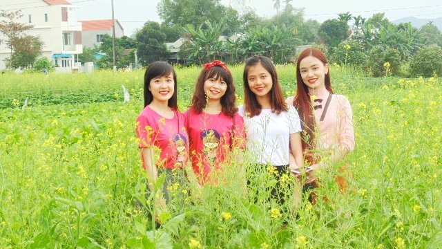 Bạn trẻ Huế mê mẩn mùa hoa cải vàng dịp cận Tết - 6 Đây là địa điểm lý tưởng để các nhóm bạn tranh thủ chụp hình kỷ niệm rất độc đáo dịp cận Tết