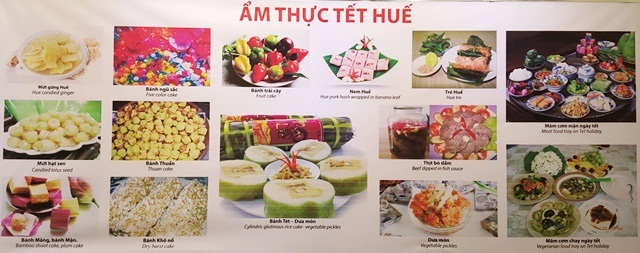 Độc đáo không gian "Tết Huế" tại cố đô - 13 Nhiều loại ẩm thực rất đa dạng của đất cố đô ngày Tết