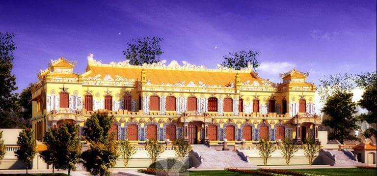 Hơn 1 ngàn tỷ đồng để bảo tồn, tu bổ di tích cố đô Huế - 2 Phối cảnh phục hồi di tích Điện Kiến Trung