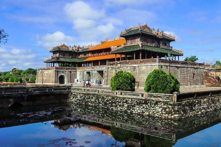 Miễn vé tham quan các điểm di tích Huế ngày 26/3 - 1 Đại Nội Huế đẹp ấn tượng sau khi tu bổ một phần cửa Ngọ Môn (ảnh: Đăng Tuyên)