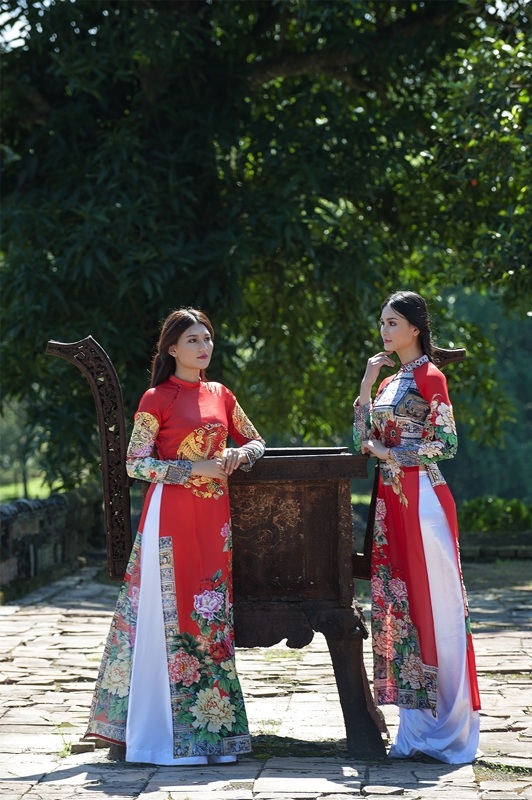 Về miền Hương Ngự xem áo dài Huế dịu dàng - 6 Về miền Hương Ngự xem áo dài Huế dịu dàng - 6