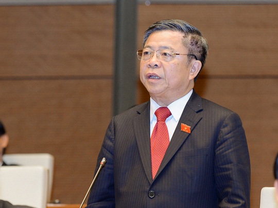 TS Lưu Bích Hồ: Formosa được thuê đất 70 năm, nên thật thà và có trách nhiệm - 1 Ông Võ Kim Cự, nguyên Bí thư tỉnh ủy Hà Tĩnh (ảnh Quốc hội)