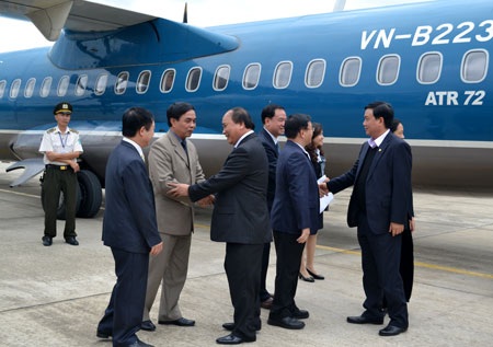 Sẽ có 4 sân bay tại khu vực Tây Bắc - 2 Phó Thủ tướng Nguyễn Xuân Phúc sau một chuyến bay lên Tây Bắc công tác