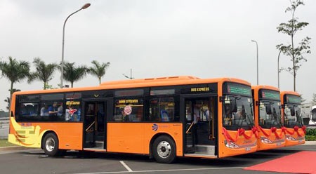 Xe buýt chất lượng cao đi sân bay Nội Bài giá 30.000 đồng/lượt - 3 Buýt chất lượng cao có wifi miễn phí và nhiều tiện ích phục vụ hành khách đi xe
