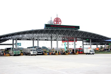 Công tác thu phí trên cao tốc Pháp Vân - Cầu Giẽ sẽ bị giám sát đột xuất (ảnh: Nguyễn Dương)