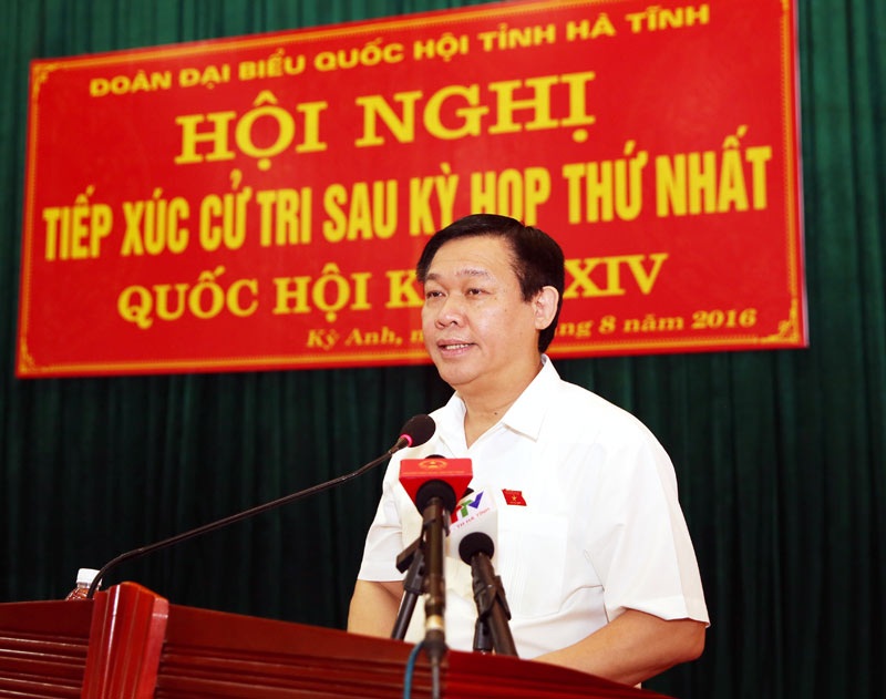 “Truy” từ Trung ương tới địa phương những người liên quan tới dự án Formosa - 1 Ủy viên Bộ Chính trị, Phó Thủ tướng Chính phủ Vương Đình Huệ