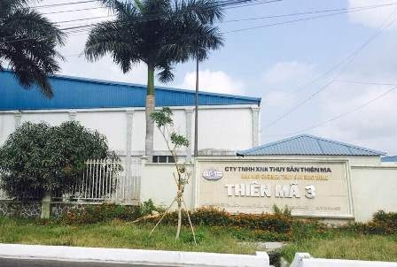 Trụ sở của Công ty Thiên Mã tại khu công nghiệp Trà Nóc - Cần Thơ