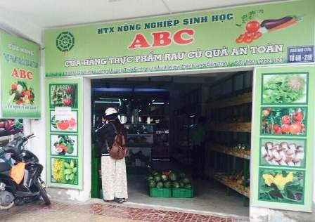 Một trong 8 điểm bán nông sản sạch ở Cần Thơ còn hoạt động cầm chừng
