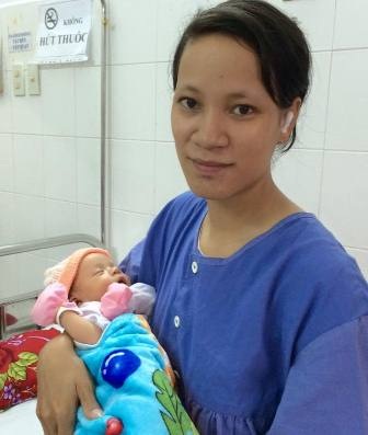 Cần Thơ: Phẫu thuật thành công cho sản phụ có bệnh lý về tim mạch nặng - 1 Mẹ con sản phụ Dễ đều khỏe, có thể xuất viện trong vài ngày tới