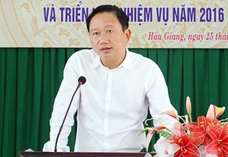 Hậu Giang "nhận khuyết điểm và rút kinh nghiệm" vụ ông Trịnh Xuân Thanh - 1 Ông Trịnh Xuân Thanh - nguyên Phó Chủ tịch tỉnh Hậu Giang