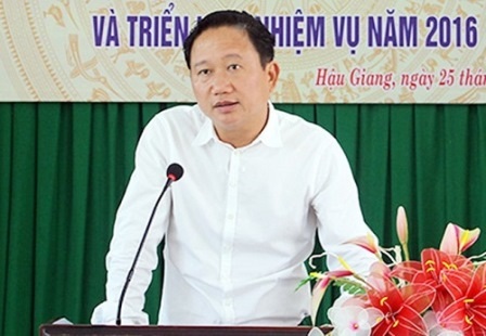 Ông Trịnh Xuân Thanh, tỉnh ủy viên, nguyên phó chủ tịch tỉnh Hậu Giang (ảnh báo Hậu Giang)