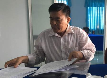 Ông Lê Khả Đoàn, nguyên Phó Chánh thanh tra tỉnh Hậu Giang