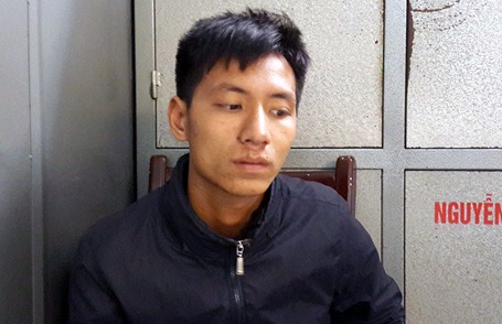 Bộ đôi cướp giật chuyên “ăn hàng” trên đường Nguyễn Trãi - 2 Hai đối tượng Nguyễn Danh Hậu và Nguyễn Huy Oai.