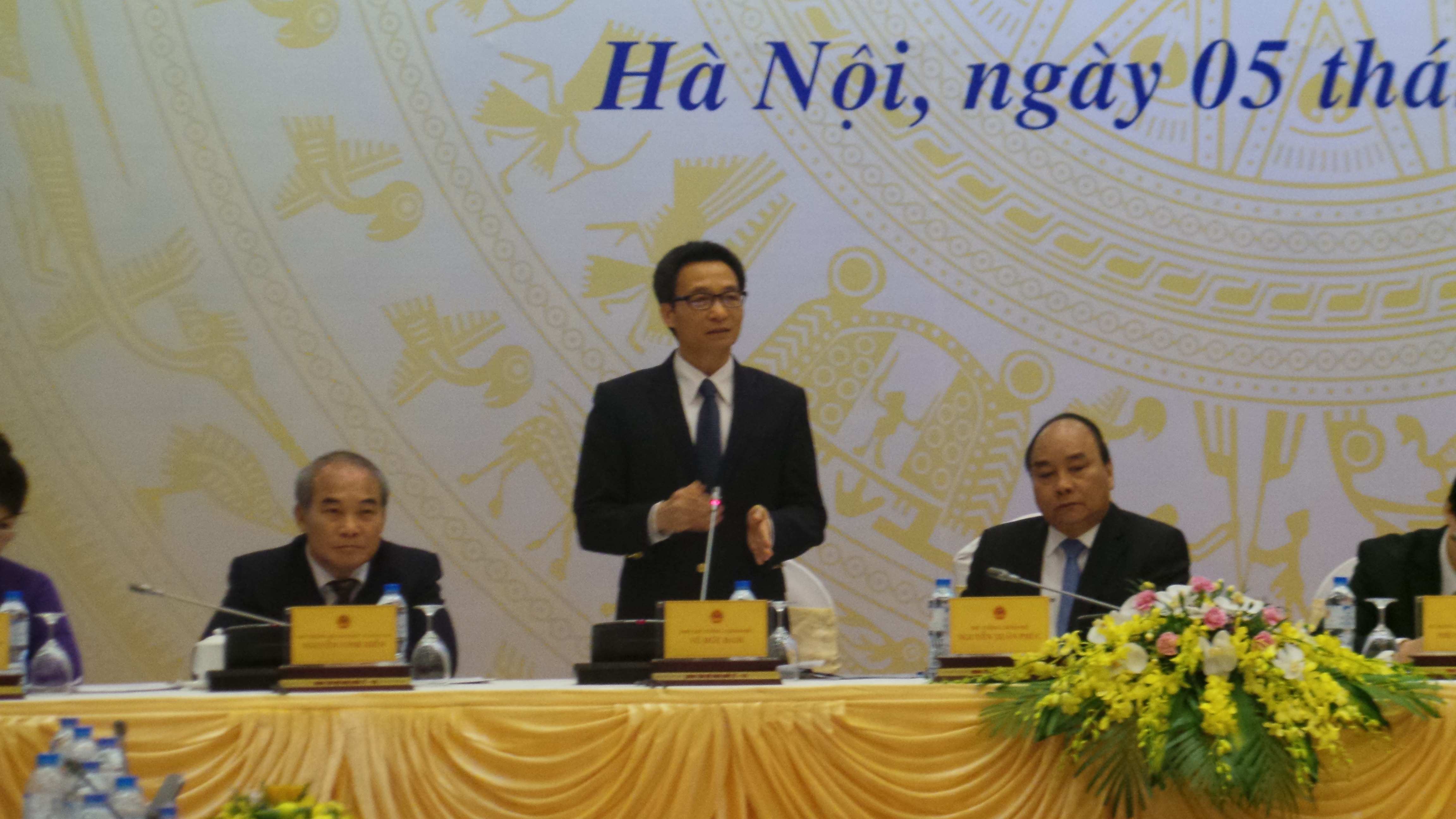 Phó Thủ tướng Vũ Đức Đam tại Hội nghị