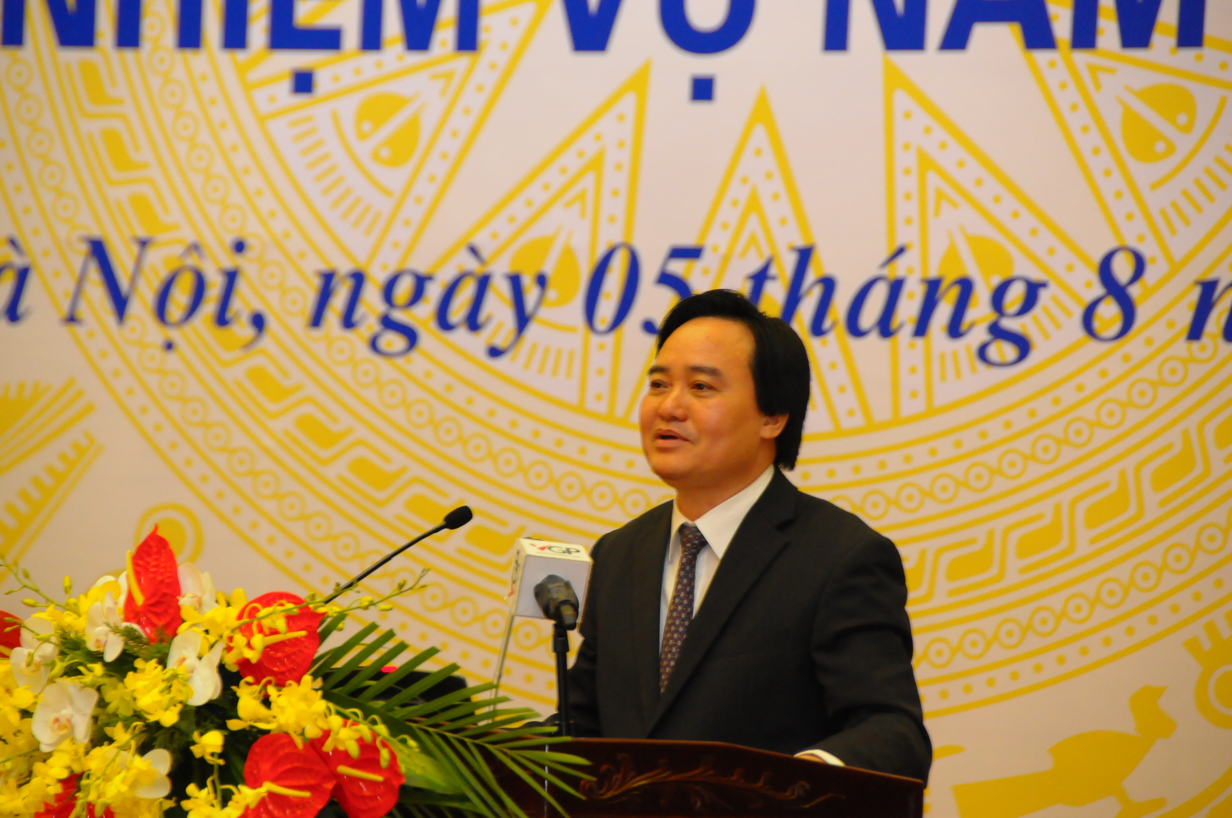 Bộ trưởng Phùng Xuân Nhạ phát biểu kết thúc hội nghị