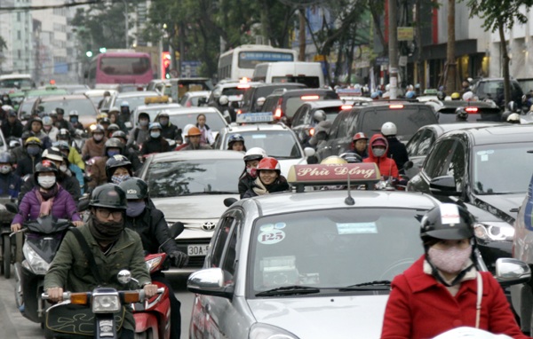 “Lặc lè” đường phố Hà Nội chiều cuối năm - 5