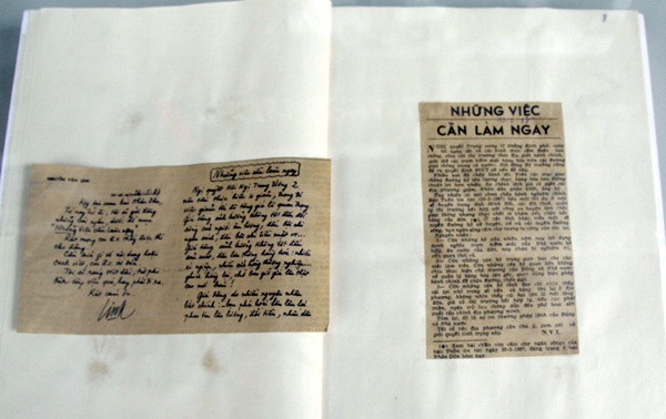 Báo Nhân Dân đăng bài viết của Tổng Bí thư Nguyễn Văn Linh trên chuyên mục: Những việc cần làm ngay.
