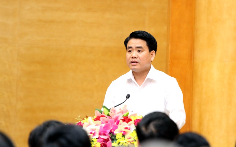 Ông Nguyễn Đức Chung cho biết, TP Hà Nội không chịu sức ép nào trong quá trình xử lý sai phạm ở tòa nhà 8B Lê Trực