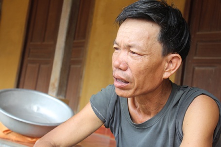 Đến bây giờ ông Bảy vẫn còn hãi hùng khi kể lại thời khắc nghe tin vợ gặp nạn