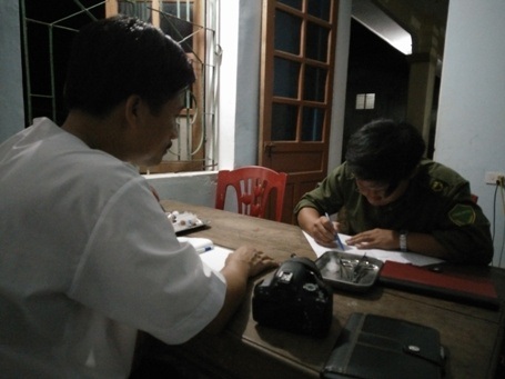 Công an đang làm việc với những người liên quan để xác minh sự việc