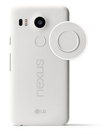Google chính thức trình làng bộ đôi smartphone Nexus 6P và 5X thế hệ mới - 4 Cận cảnh cảm biến vân tay ở mặt sau của sản phẩm