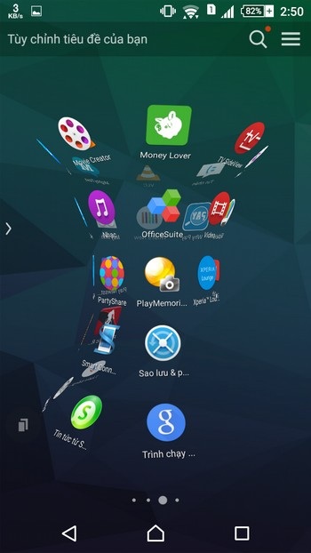 Giao diện 3D với các hiệu ứng cực đẹp mắt dành cho Android - 3 Hiệu ứng đẹp mắt xuất hiện khi người dùng chuyển đổi giữa các trang ứng dụng