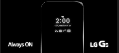 Những thiết bị “bom tấn” được trông đợi nhất tại MWC 2016 - 2 LG G5 sẽ được trang bị công nghệ màn hình “Always on” để hiển thị các thông báo trên màn hình mọi lúc