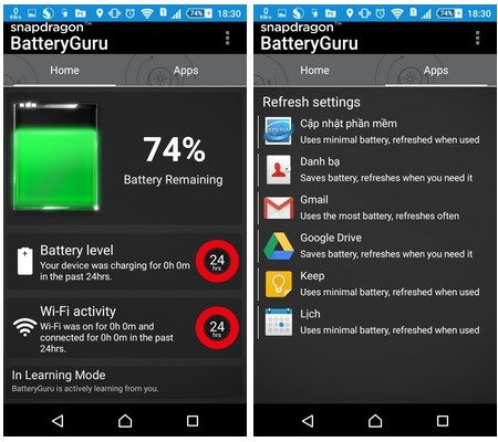 Ứng dụng chuyên dụng của Qualcomm giúp kéo dài thời lượng pin trên smartphone - 2 Ứng dụng chuyên dụng của Qualcomm giúp kéo dài thời lượng pin trên smartphone - 2