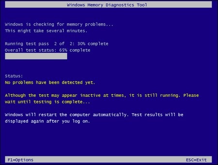 Tuyệt chiêu kiểm tra tình trạng bộ nhớ RAM trên máy tính chạy Windows - 3 Tuyệt chiêu kiểm tra tình trạng bộ nhớ RAM trên máy tính chạy Windows - 3