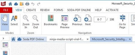 Phần mềm đọc file PDF với hiệu ứng 3D độc đáo dành cho Windows và Mac - 4 Danh sách các tab hiển thị mở đồng thời nhiều file PDF khác nhau