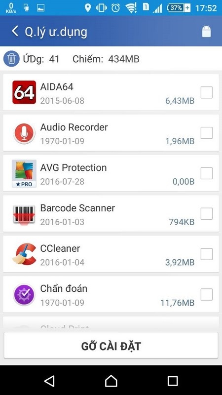 Công cụ dọn file rác và kéo dài thời lượng pin cần có trên smartphone - 3 Công cụ dọn file rác và kéo dài thời lượng pin cần có trên smartphone - 3