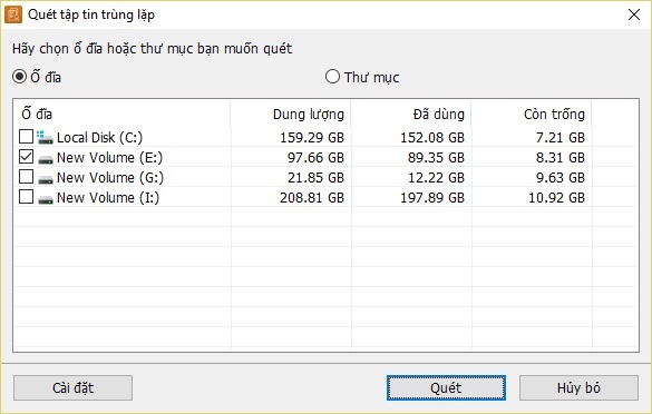 Tìm và xóa file trùng lặp để tiết kiệm dung lượng lưu trữ trên máy tính - 3 Tìm và xóa file trùng lặp để tiết kiệm dung lượng lưu trữ trên máy tính - 3