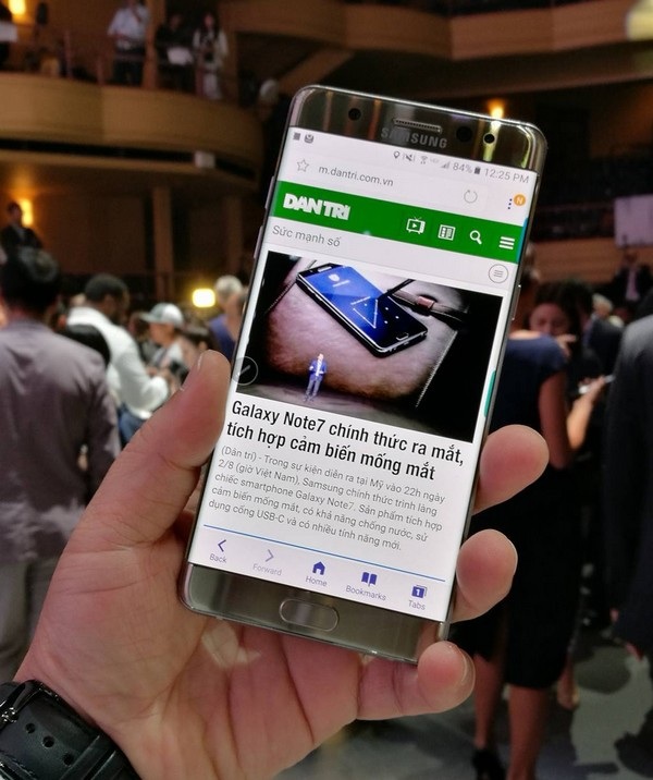 Đọ cấu hình Galaxy Note7 cùng loạt smartphone cao cấp trên thị trường - 1 Galaxy Note7 là một trong những smartphone có cấu hình mạnh mẽ nhất hiện nay