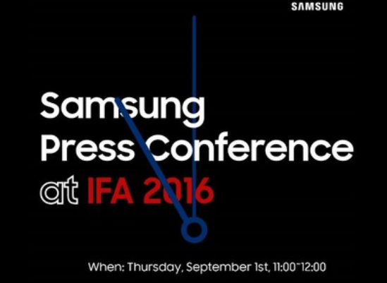 Samsung hé lộ sẽ trình làng loạt smartwatch mới tại IFA 2016 - 1 Ảnh thư mời tham dự sự kiện của Samsung tại IFA 2016 cho thấy đây là dịp để hãng ra mắt smartwatch mới