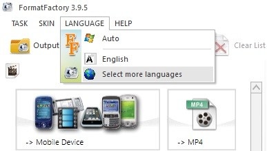 Dễ dàng chuyển đổi định dạng file media với phần mềm miễn phí - 2 Dễ dàng chuyển đổi định dạng file media với phần mềm miễn phí - 2