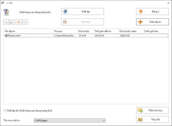 Dễ dàng chuyển đổi định dạng file media với phần mềm miễn phí - 5 Dễ dàng chuyển đổi định dạng file media với phần mềm miễn phí - 5