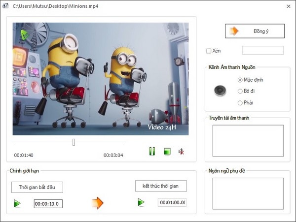 Dễ dàng chuyển đổi định dạng file media với phần mềm miễn phí - 6 Dễ dàng chuyển đổi định dạng file media với phần mềm miễn phí - 6