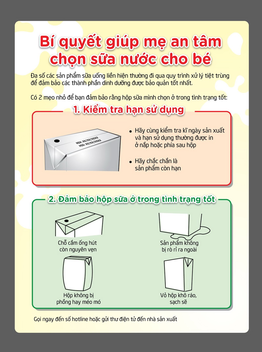 Cách dùng và bảo quản sữa trong hộp giấy - 2