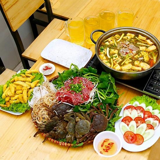 Mộc Mạc Quán Hà Thành - nơi hội tụ tinh hoa ẩm thực Bắc Bộ - 5 Lẩu cua sông
