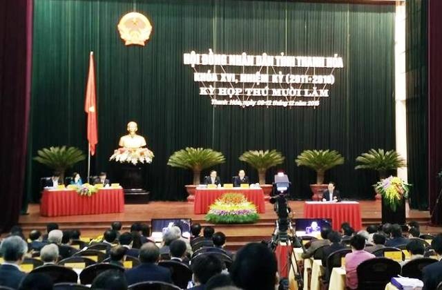 Báo động tình trạng ô nhiễm nước thải từ các bệnh viện - 1 Ngày 11/12, HĐND tỉnh Thanh Hóa làm việc với phiên chất vấn và trả lời chất vấn đối với các Giám đốc Sở